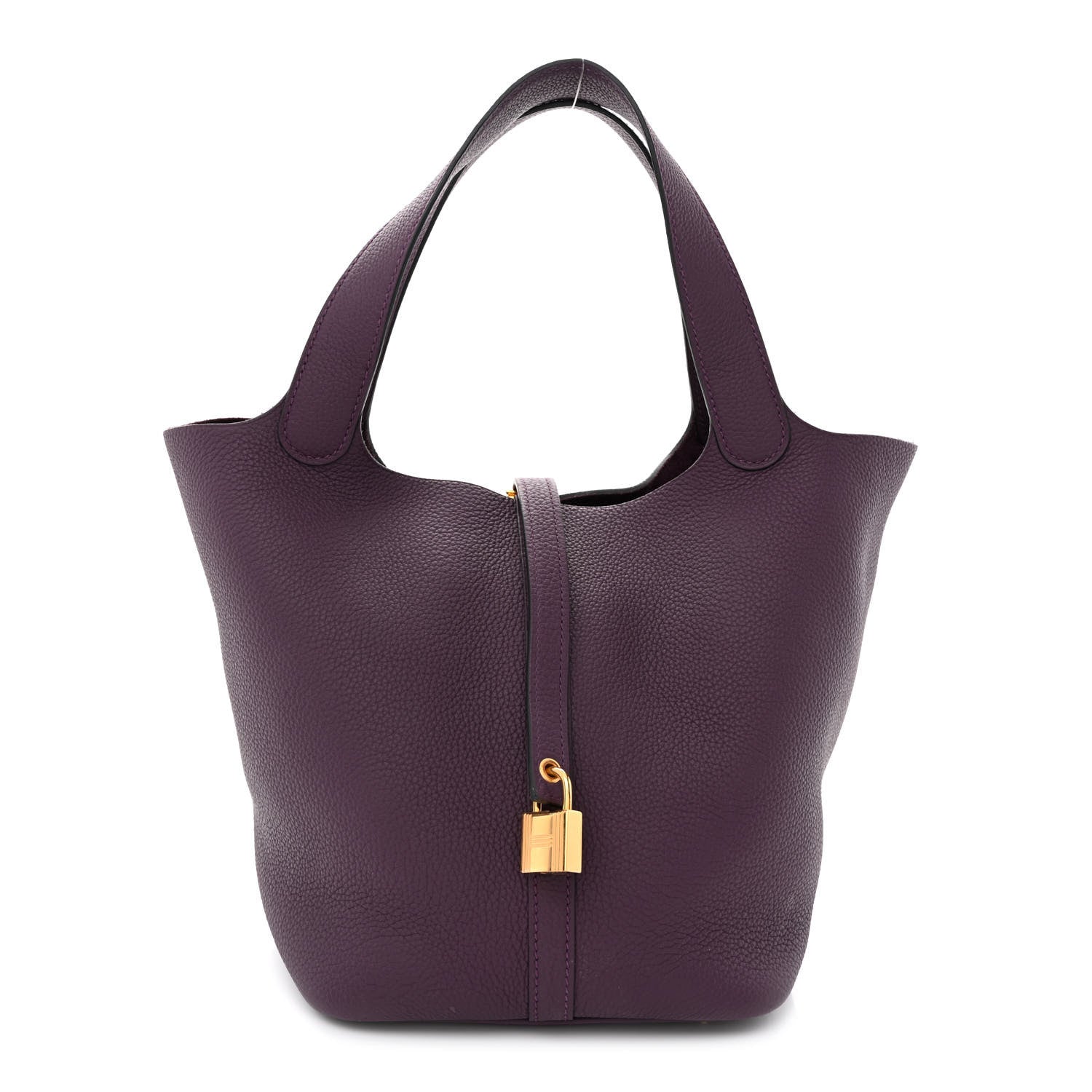 Hermes Taurillon Clemence Picotin Lock 22 MM Anemone 1 of 11