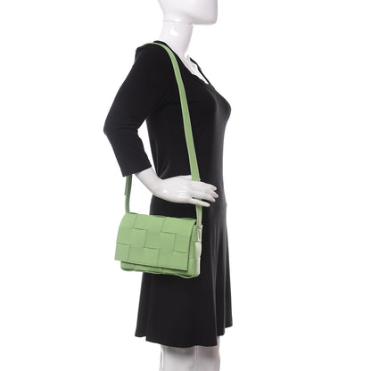 Bottega Veneta Nappa Maxi Intreccio Cassette Bag Pistachio 2 of 9