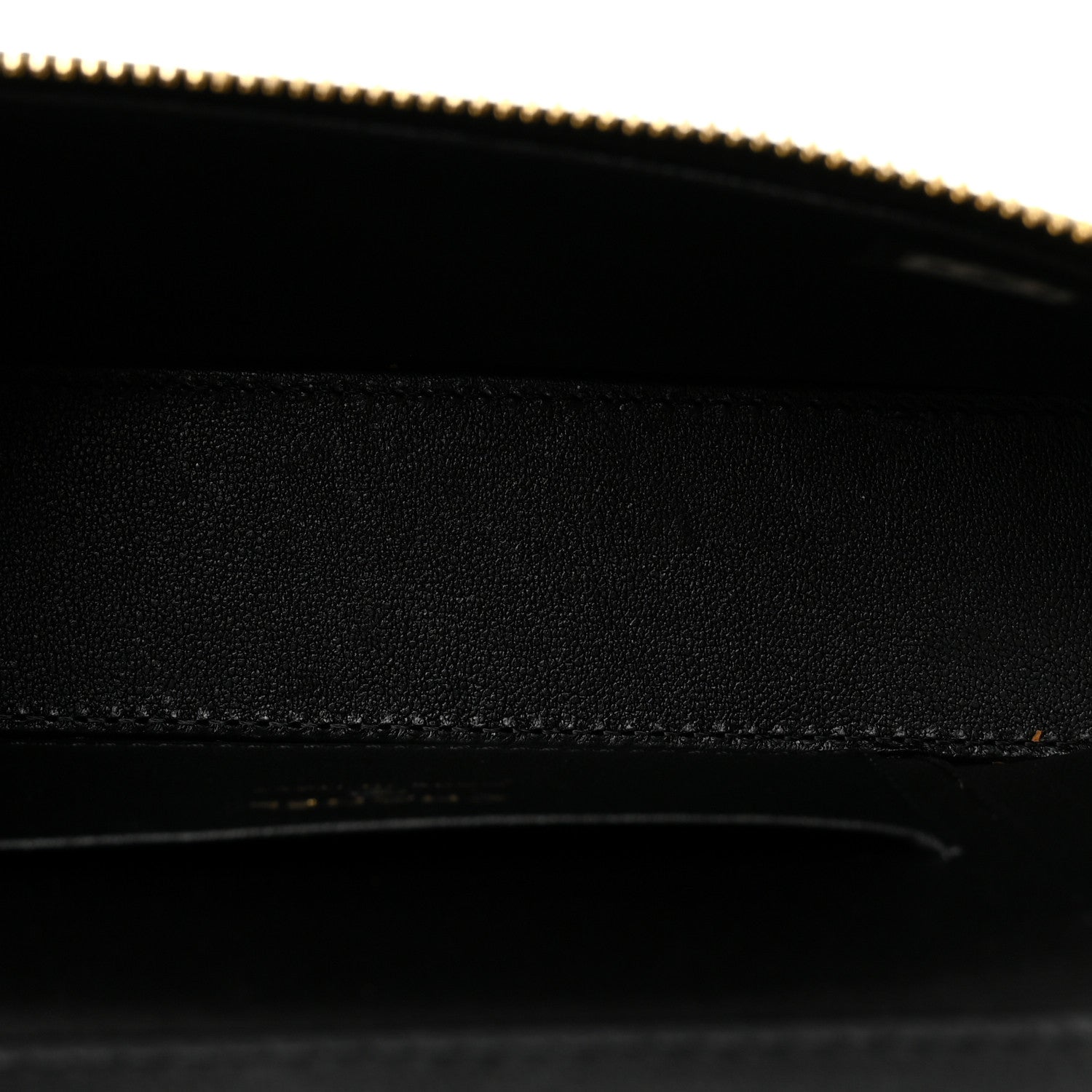 Chanel Lambskin Quilted Resin Vanity Case With Chain Black 5 of 10