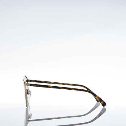 Chanel Metal Cat Eye Sunglasses 4222 Gold 3 of 9