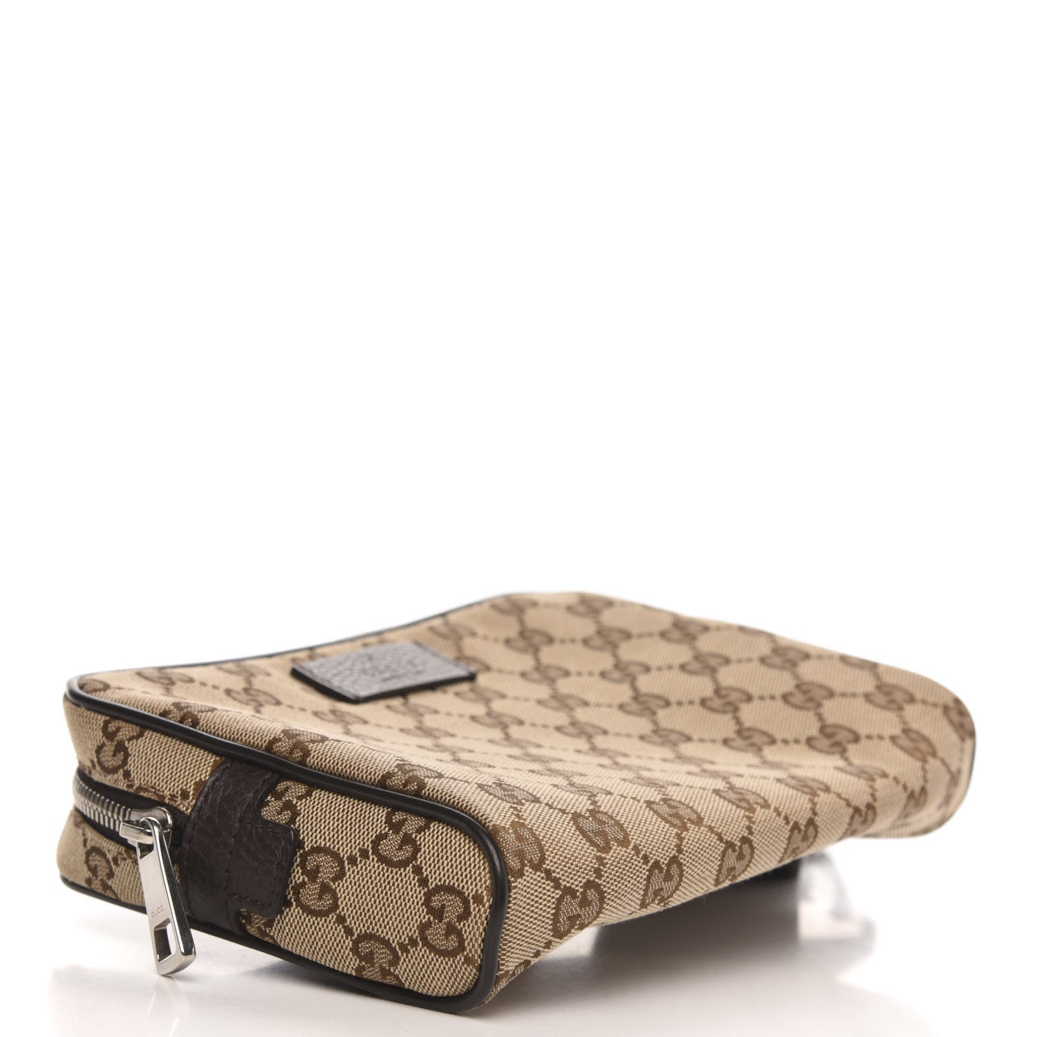 Gucci Monogram Belt Bag Dark Brown 4 of 10