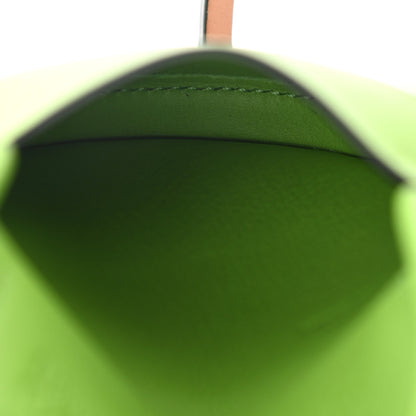 Loewe X MY NEIGHBOR TOTORO Calfskin Mini Heel Pouch Apple Green 5 of 10