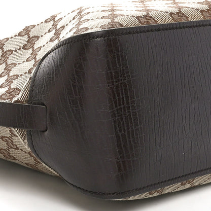 Gucci Monogram Small Bucket Tote Dark Brown 9 of 10