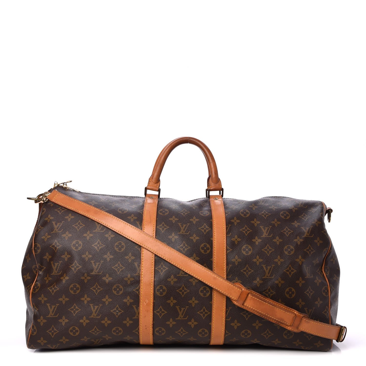 Louis Vuitton Monogram Keepall Bandouliere 55 1 of 17