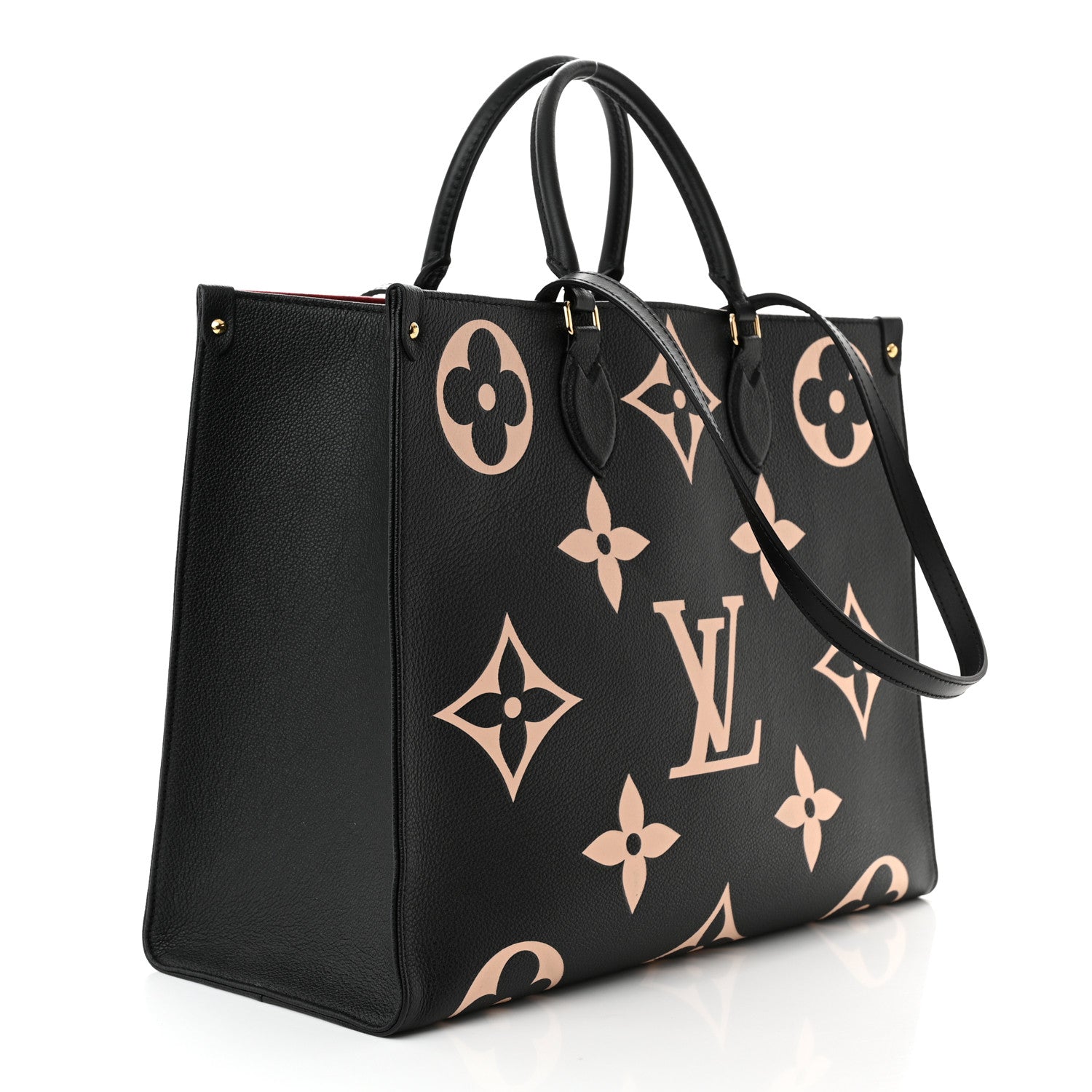 Louis Vuitton Empreinte Monogram Giant Onthego GM Black Beige 3 of 9