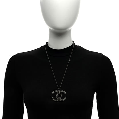 Chanel Ruthenium CC Pendant Necklace 2 of 4