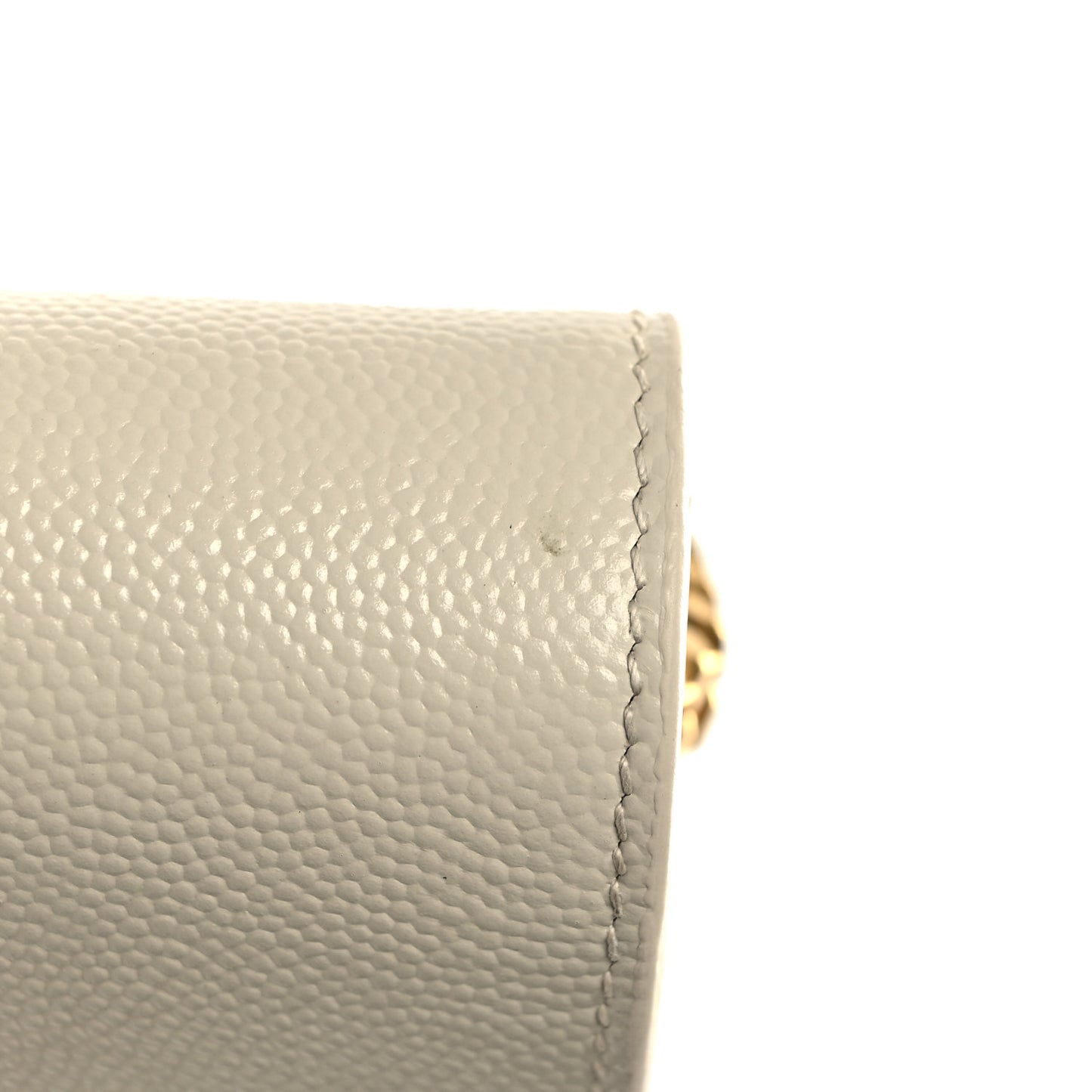 Grain De Poudre Classic Monogram Kate Tassel Chain Wallet Crema Soft