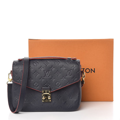 Louis Vuitton Empreinte Pochette Metis Marine Rouge 12 of 12