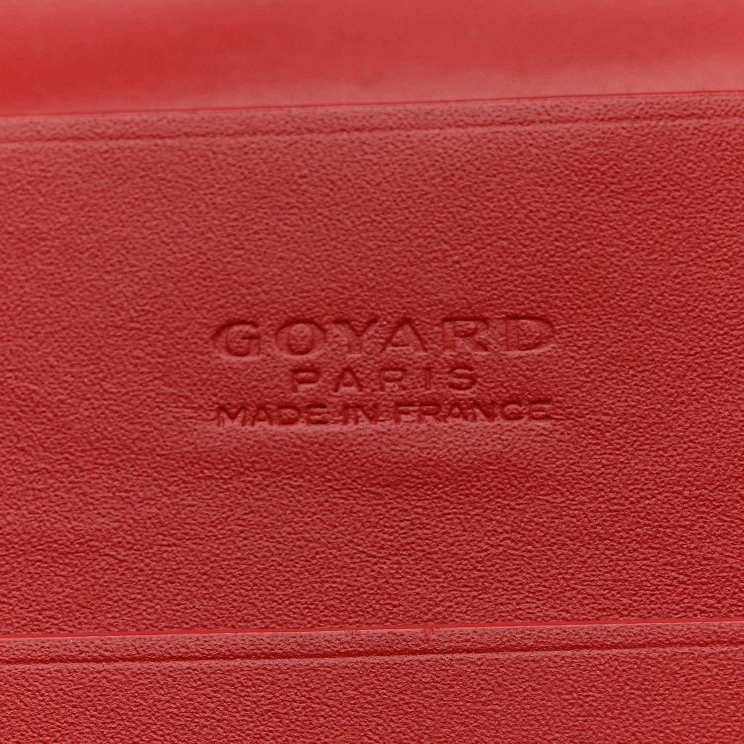 Goyard Goyardine Richelieu Wallet Red 6 of 7