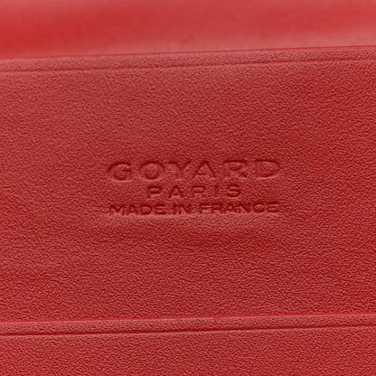 Goyard Goyardine Richelieu Wallet Red 6 of 7