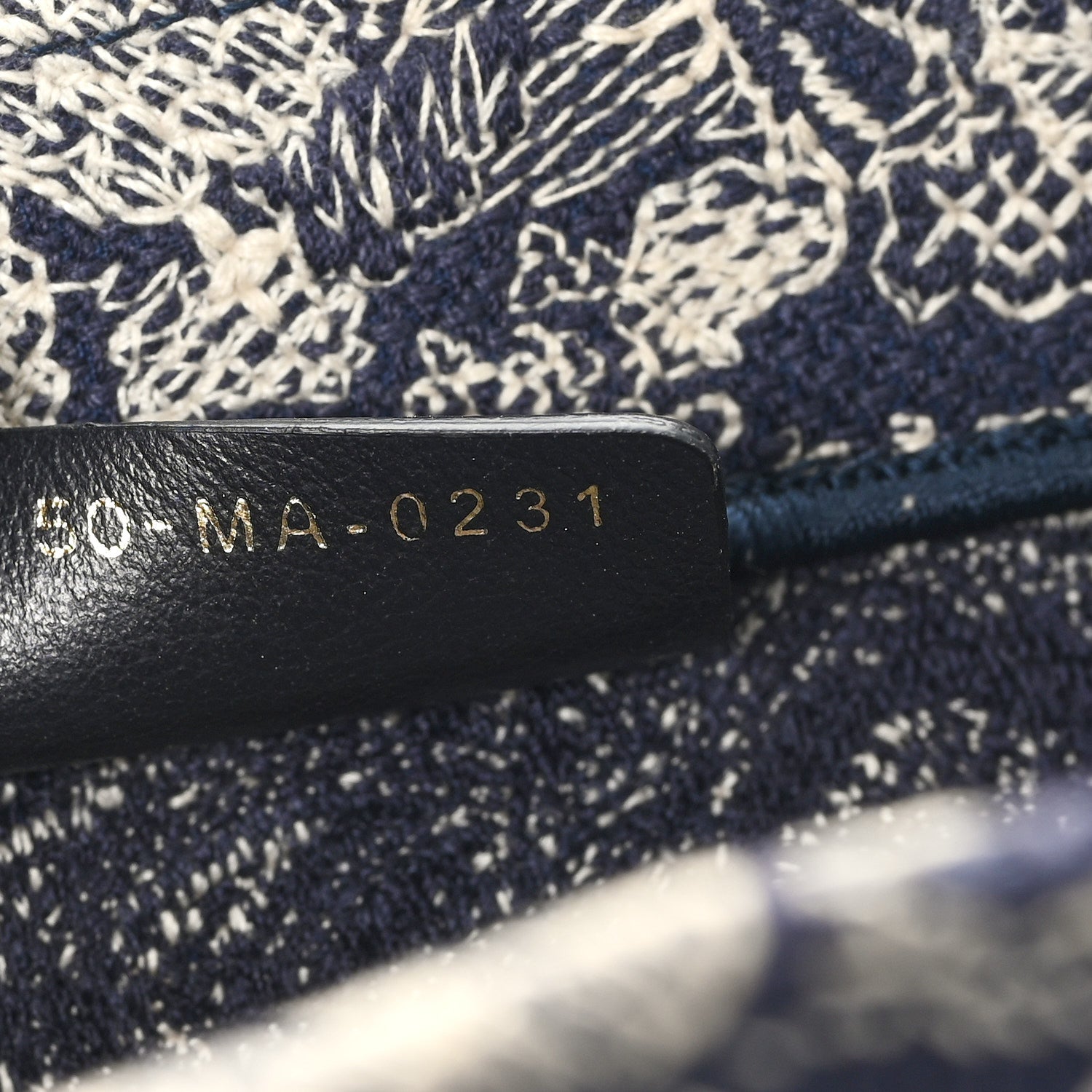 Christian Dior Canvas Embroidered Large Dioriviera Toile De Jouy Reverse Book Tote Blue 7 of 10