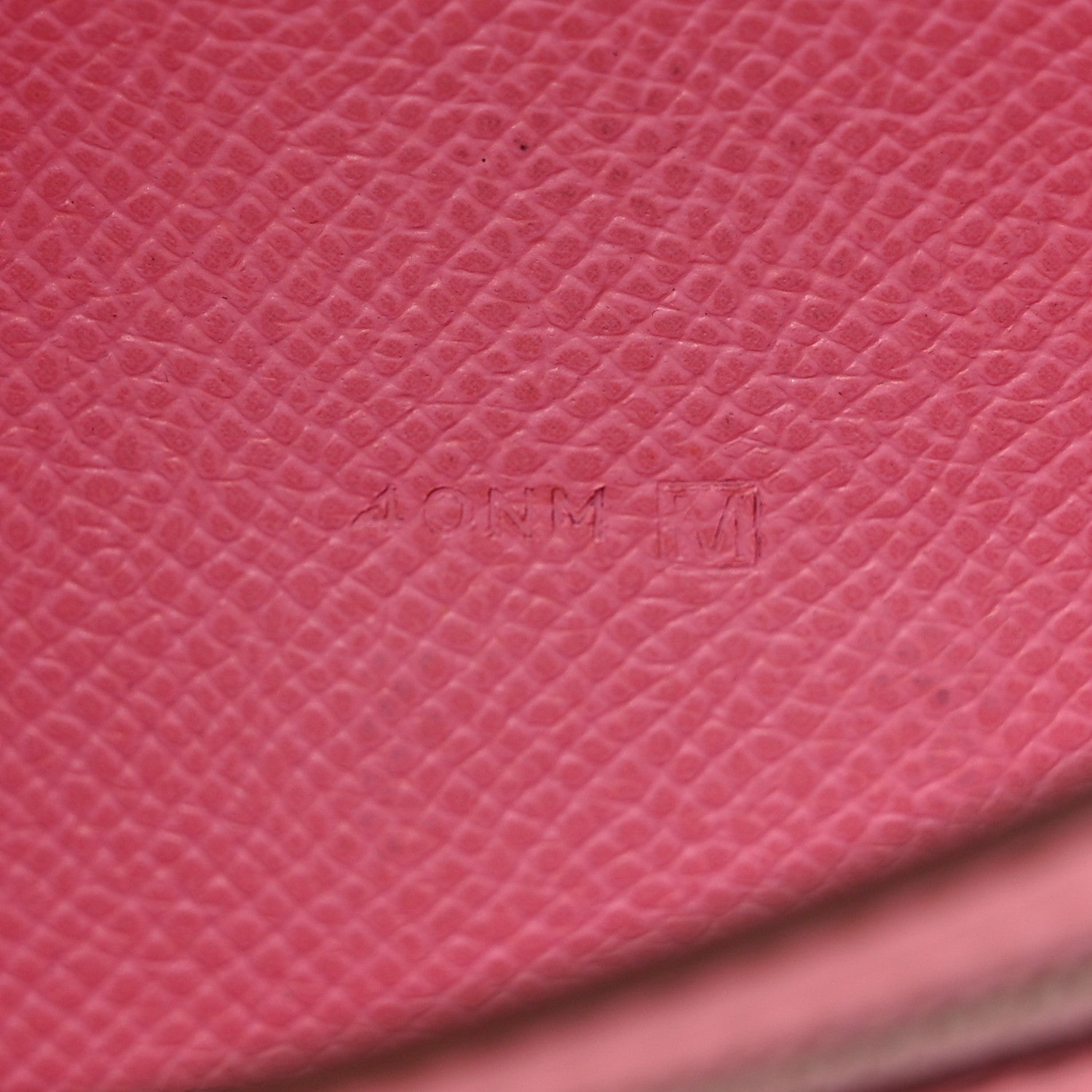 Hermes Epsom Bearn Gusset Wallet 5P Pink 7 of 11