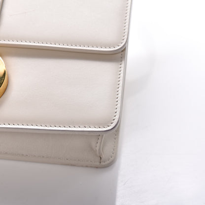 Christian Dior Calfskin 30 Montaigne Flap Bag White 9 of 15