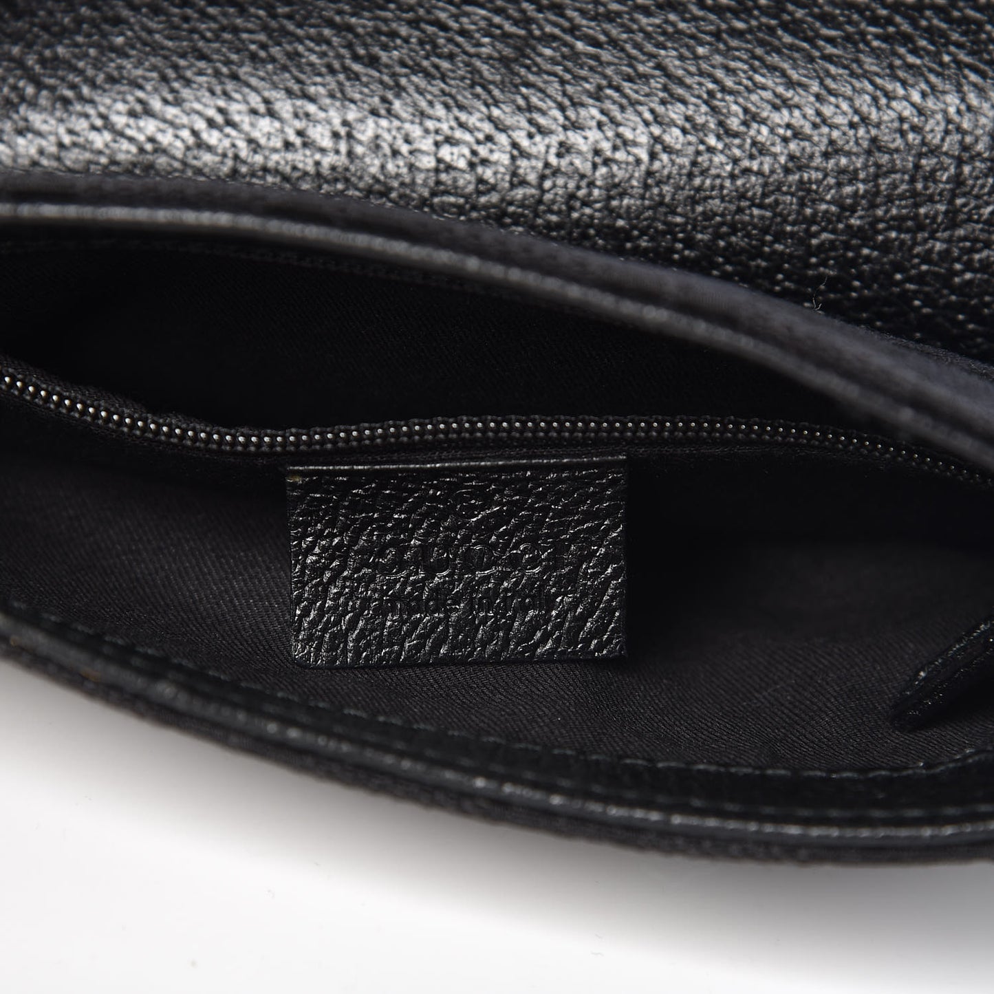 GG Monogram Web Buckle Belt Bag Black