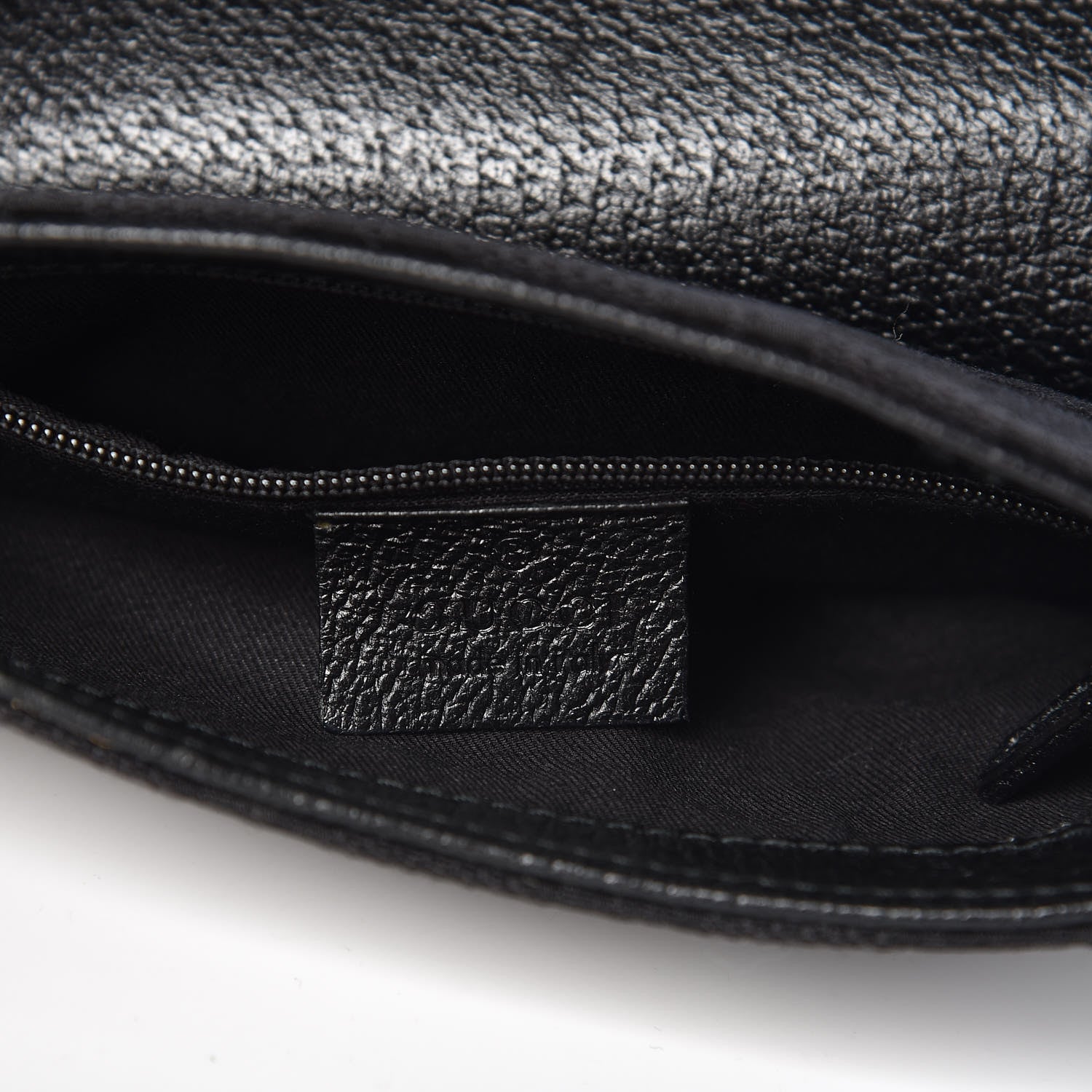 Gucci GG Monogram Web Buckle Belt Bag Black 6 of 9