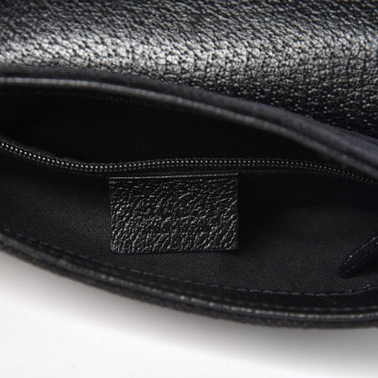 Gucci GG Monogram Web Buckle Belt Bag Black 6 of 9