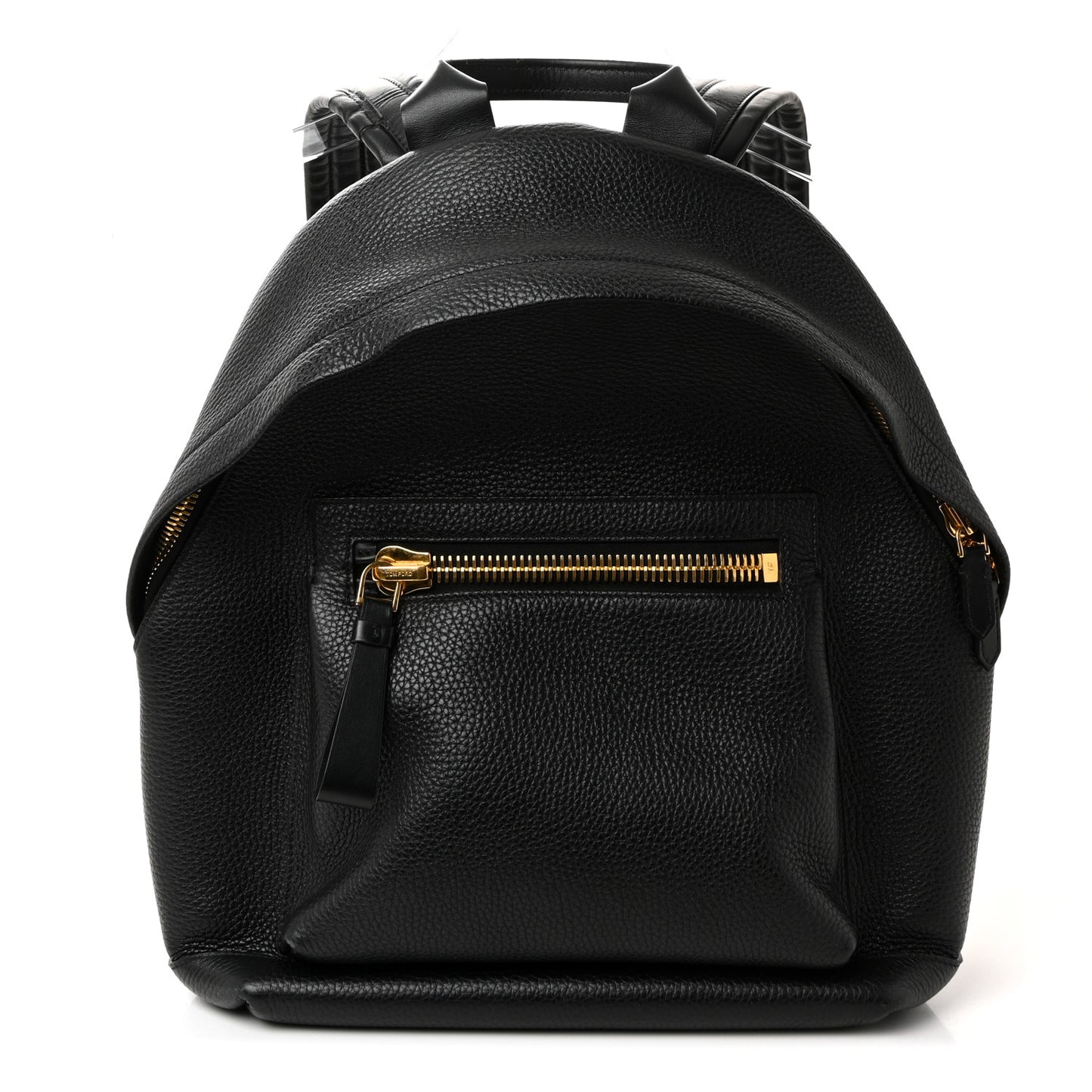 Grained Calfskin Buckley Backpack Black
