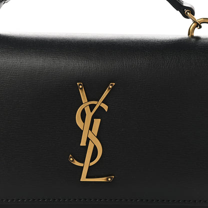 Saint Laurent Calfskin Monogram Sunset Chain Wallet Black 7 of 8