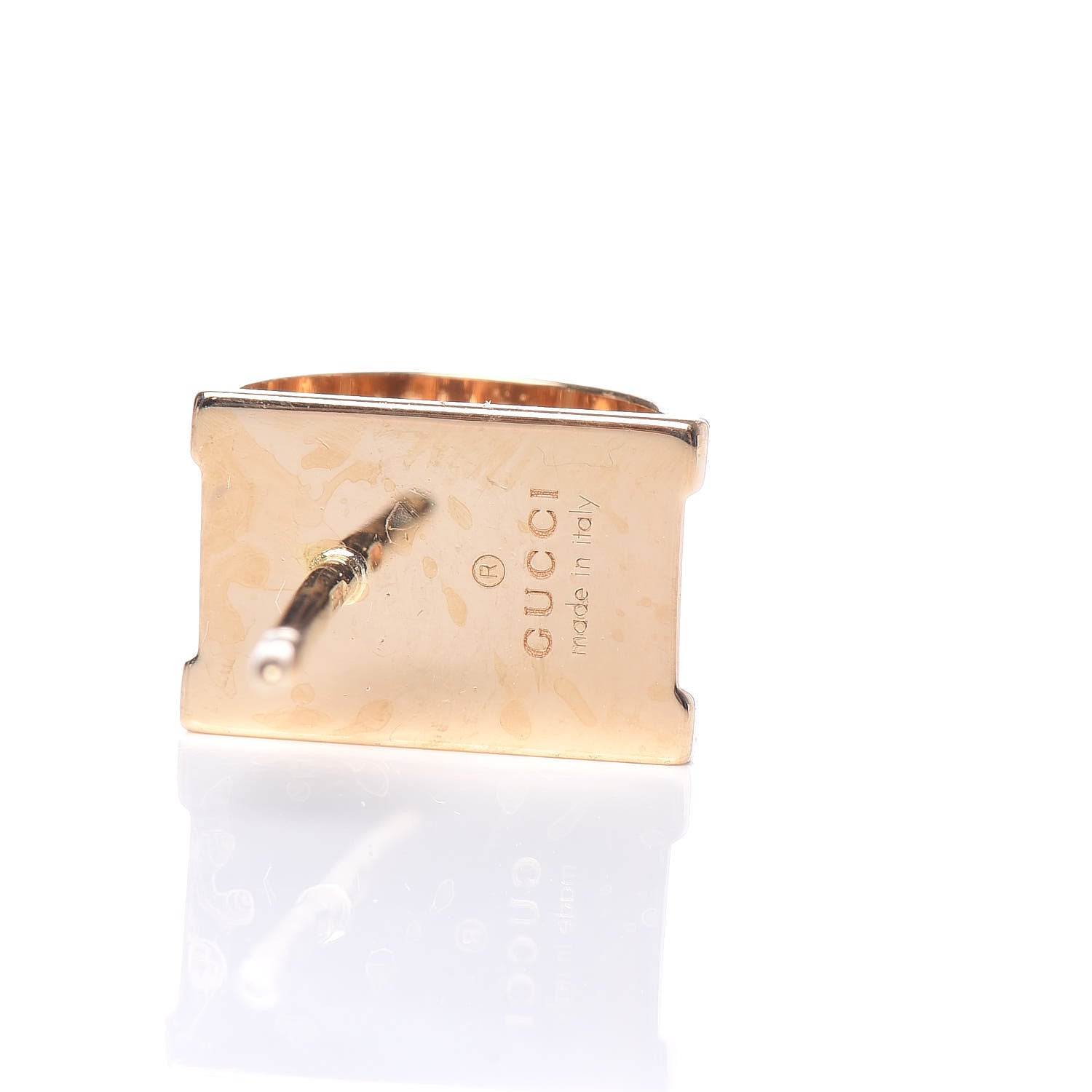 Gucci 18K Yellow Gold Icon Twirl Earrings 4 of 5
