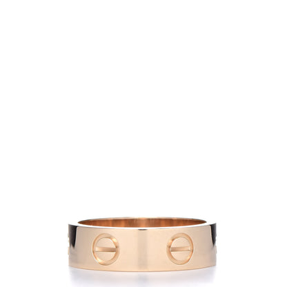 Cartier 18K Yellow Gold 5.5mm LOVE Ring 52 6 3 of 4