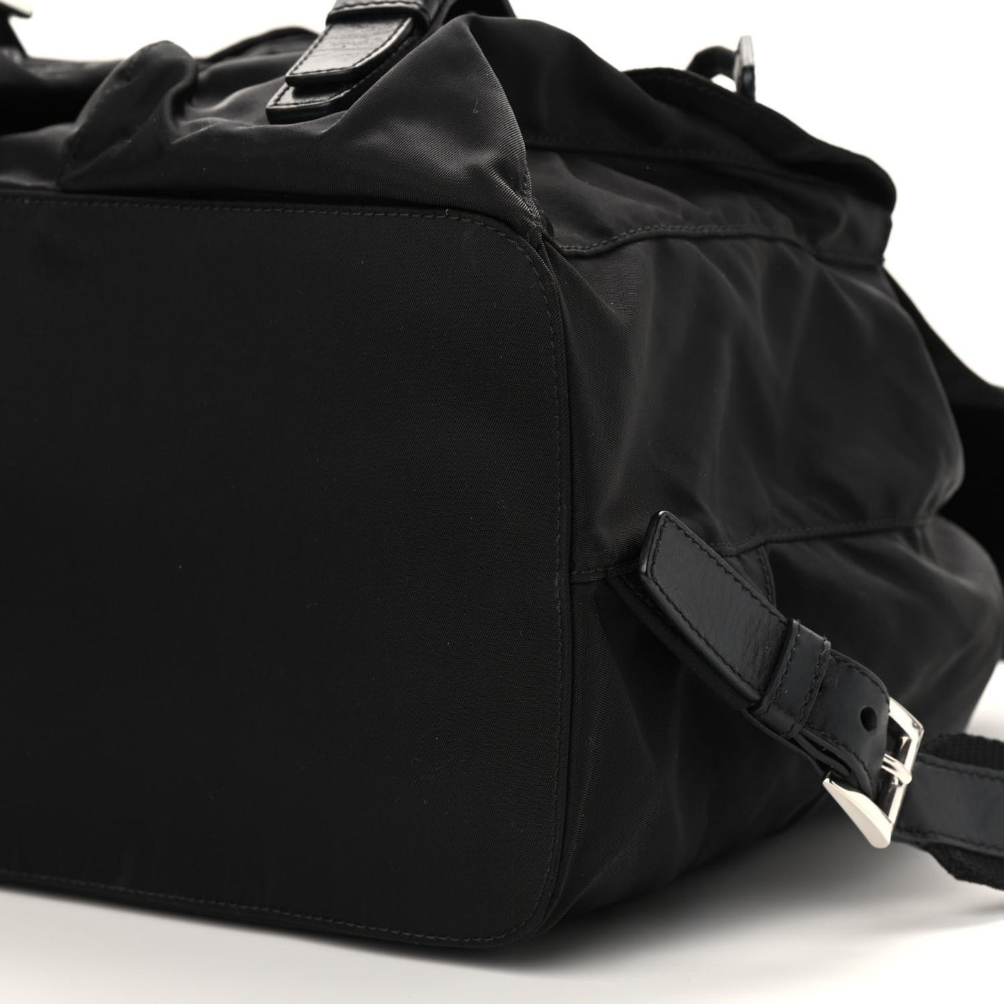 Nylon Vela Medium Backpack Black