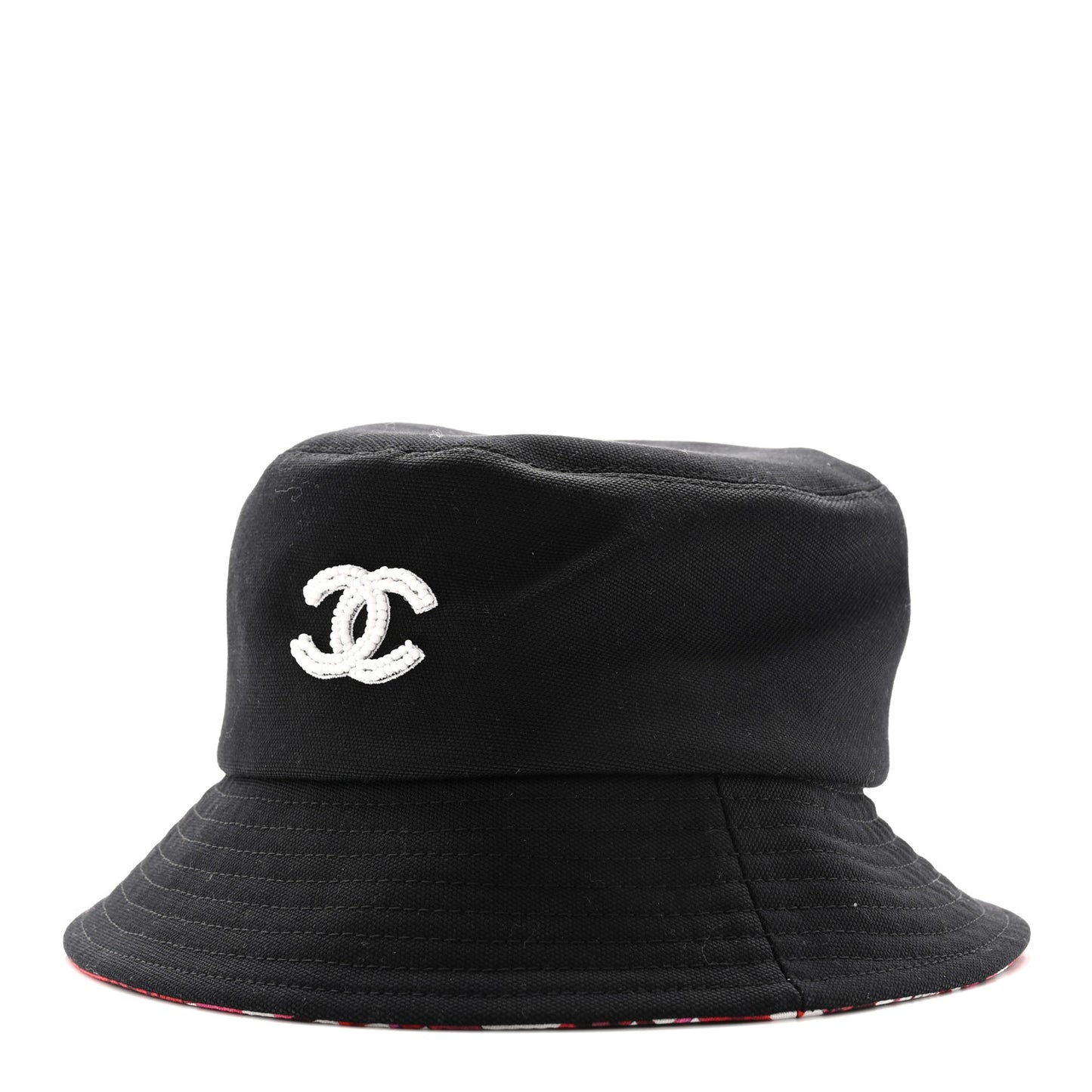 Cotton Pearl CC Bucket Hat S Black