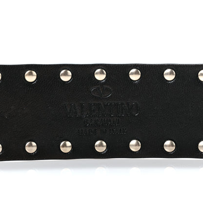 Valentino Garavani Lambskin Rockstud Spike Shoulder Strap Black 3 of 4