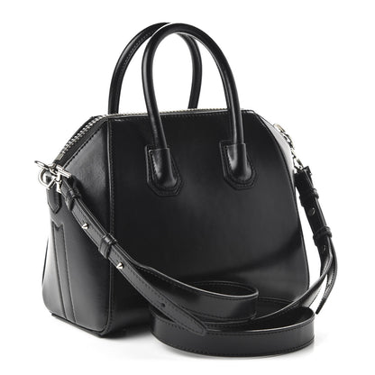 Givenchy Shiny Lord Calfskin Mini Antigona Black 3 of 10
