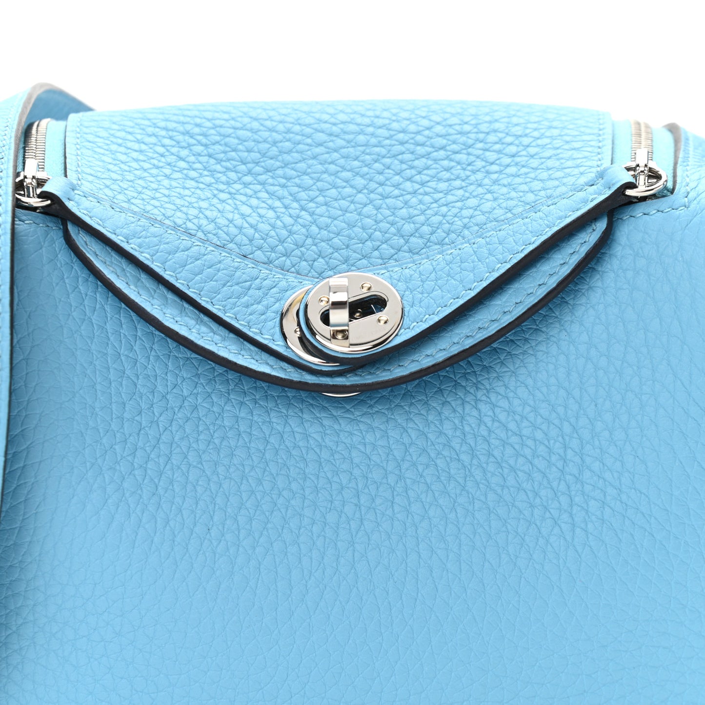 Taurillon Clemence Mini Lindy 20 Bleu Du Nord