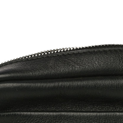 Balenciaga Calfskin Political Campaign Logo XS Camera Bag Black 10 of 14
