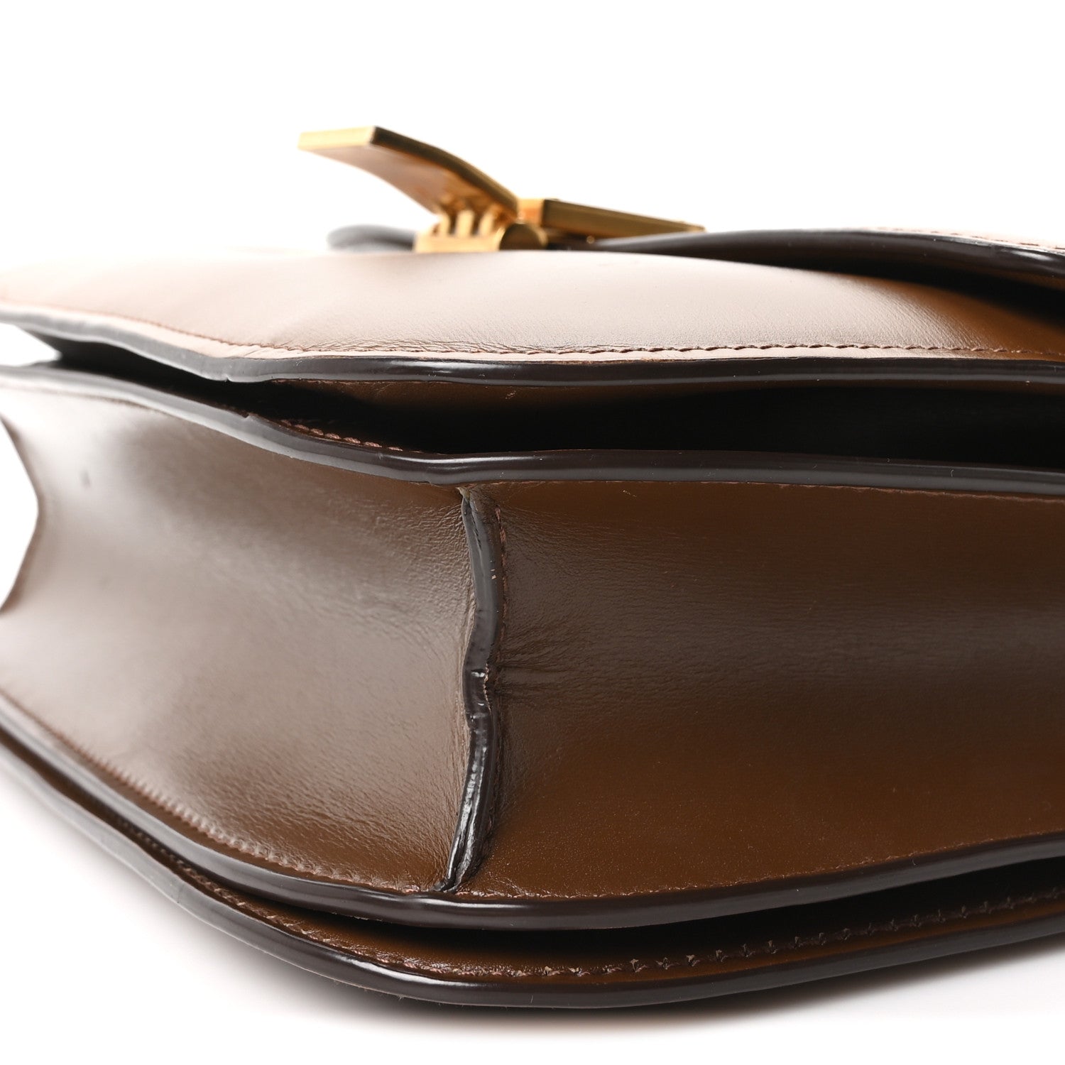 Celine Box Calfskin Medium Classic Box Flap Bag Camel 10 of 10