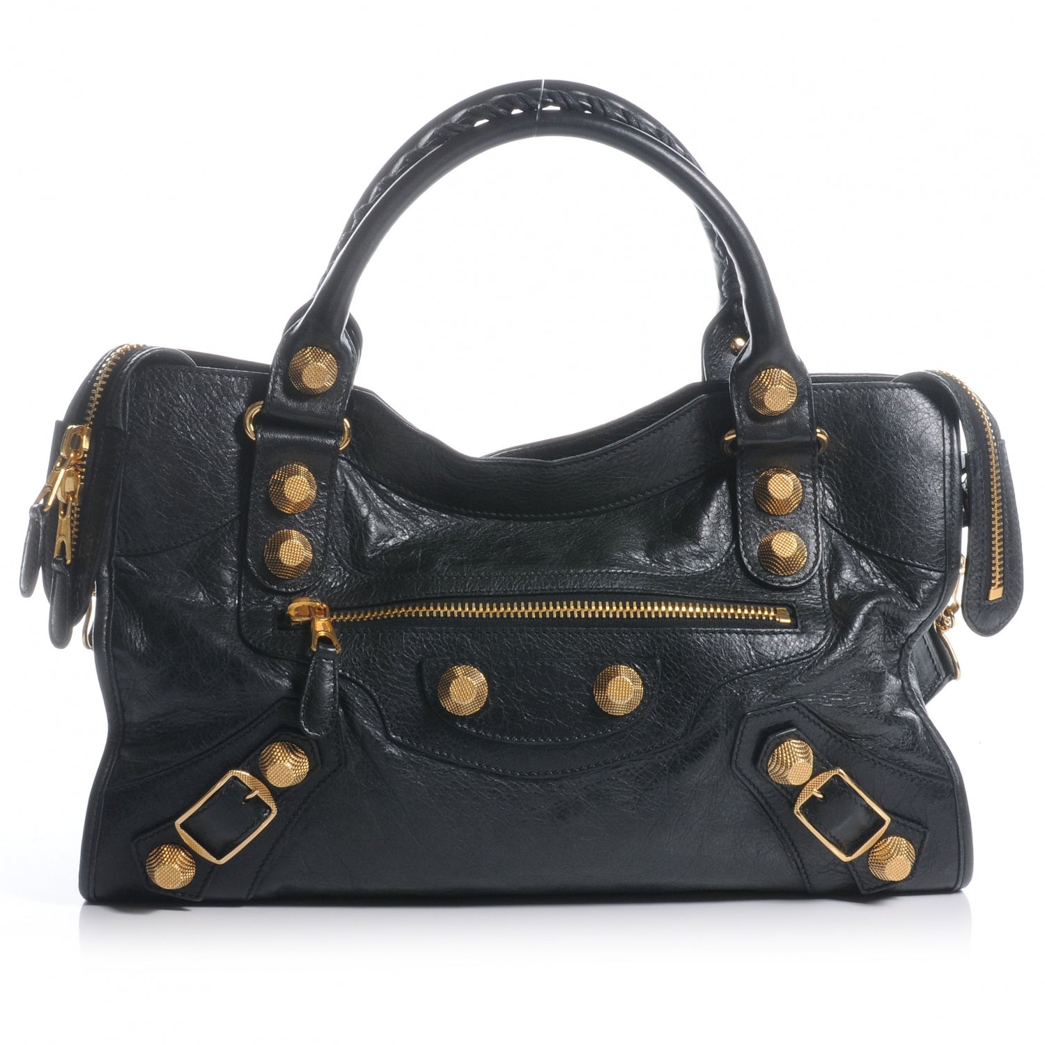 Balenciaga Agneau Giant 21 Gold Hardware City Black 1 of 8