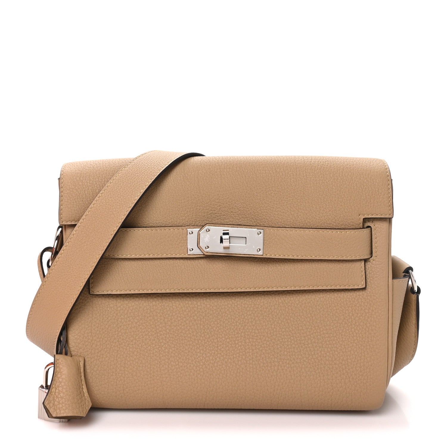 Hermes Togo Kelly Messenger PM Poussiere 1 of 11