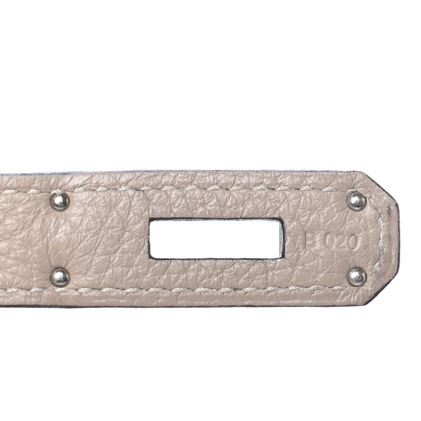 Taurillon Clemence Birkin 35 Gris Tourterelle