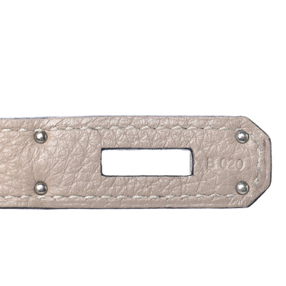 Hermes Taurillon Clemence Birkin 35 Gris Tourterelle 25 of 33