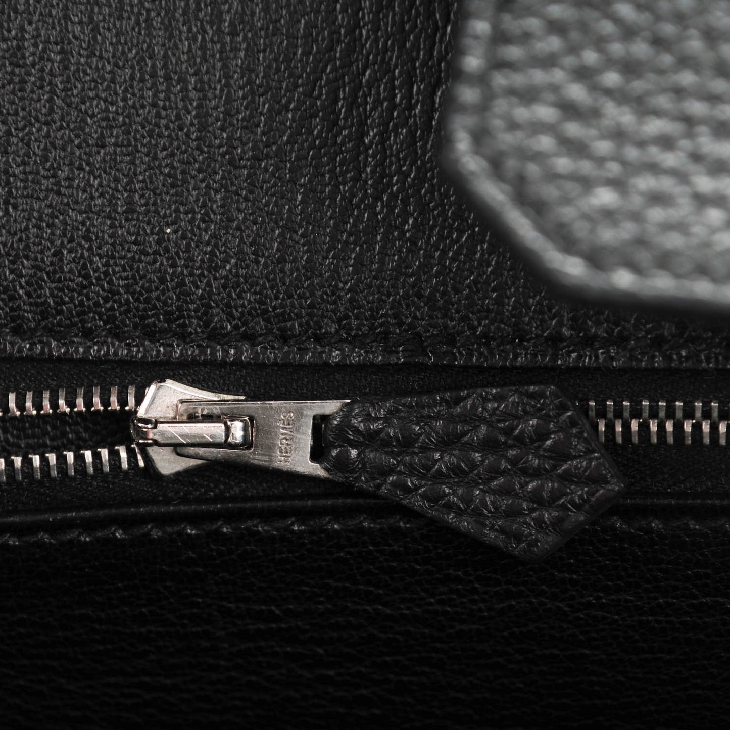 Taurillon Clemence Birkin 30 Black