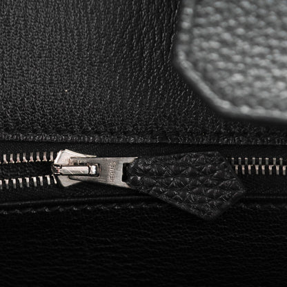 Hermes Taurillon Clemence Birkin 30 Black 31 of 31