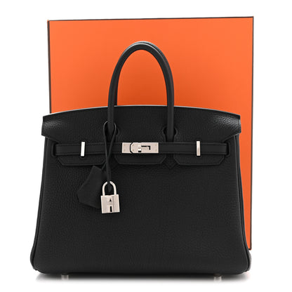 Hermes Togo Birkin 25 Black 11 of 11