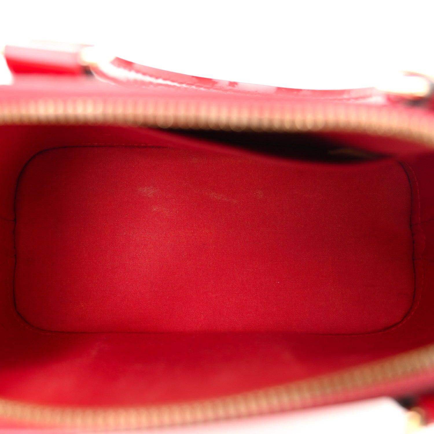 Louis Vuitton Vernis Alma BB Cherry 5 of 12