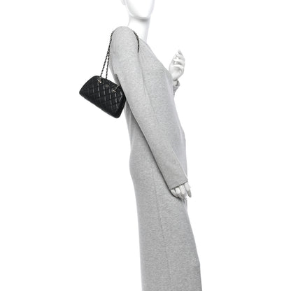 Chanel Caviar Quilted Clutch With Chain Black 2 of 11