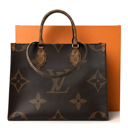 Louis Vuitton Reverse Monogram Giant Onthego MM 10 of 10