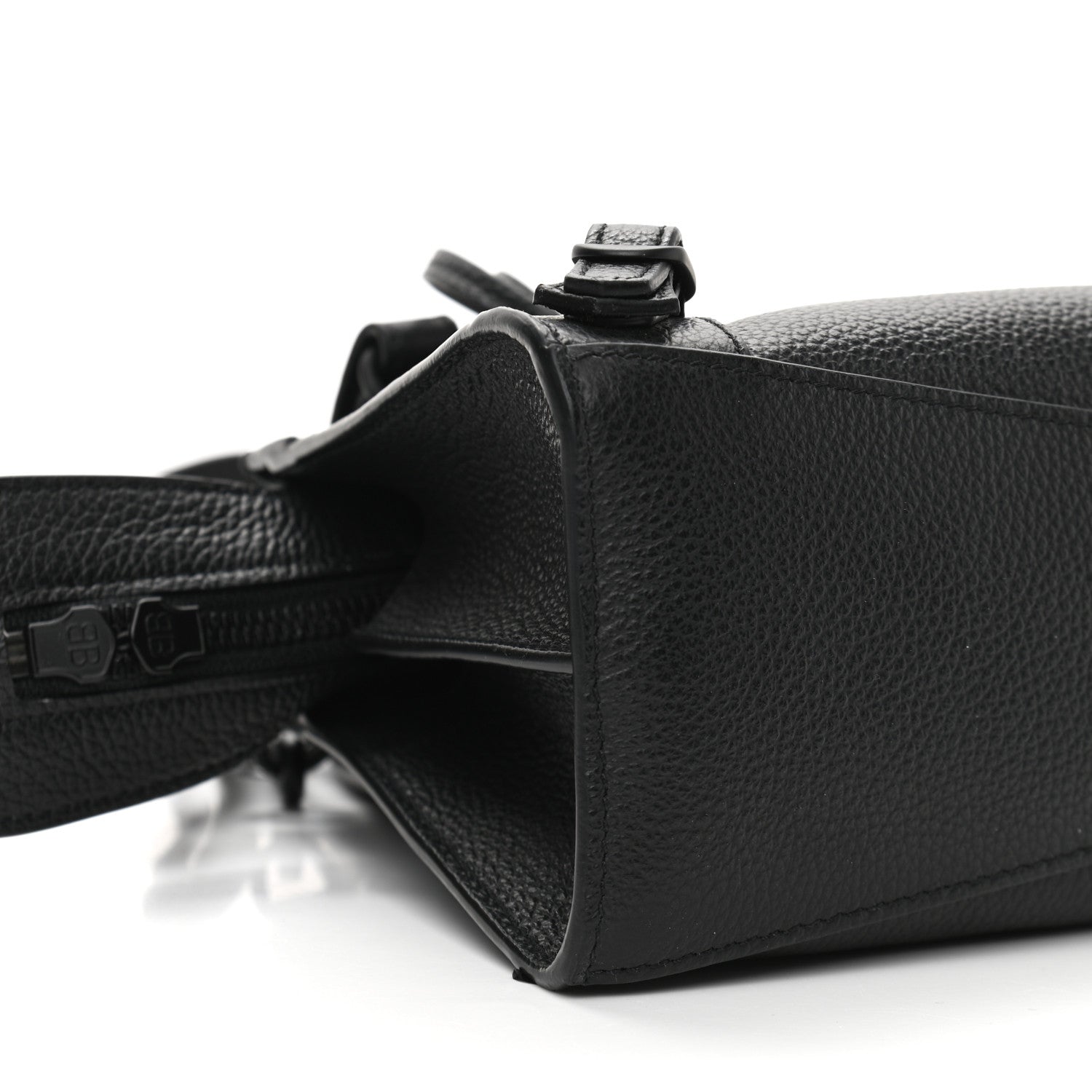 Balenciaga Grained Calfskin Neo Classic Black Hardware Mini City Black 9 of 11