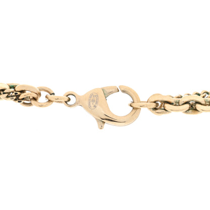 Chanel Crystal CC Multi Strand Chain Necklace Gold 4 of 5