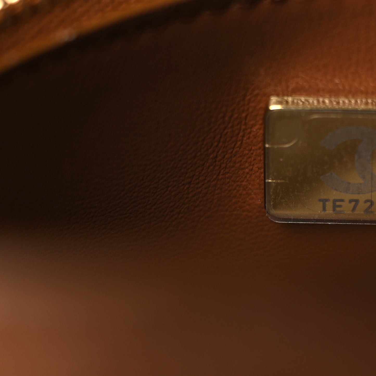 Suede Calfskin Small Souplissimo Maxi Flap Camel