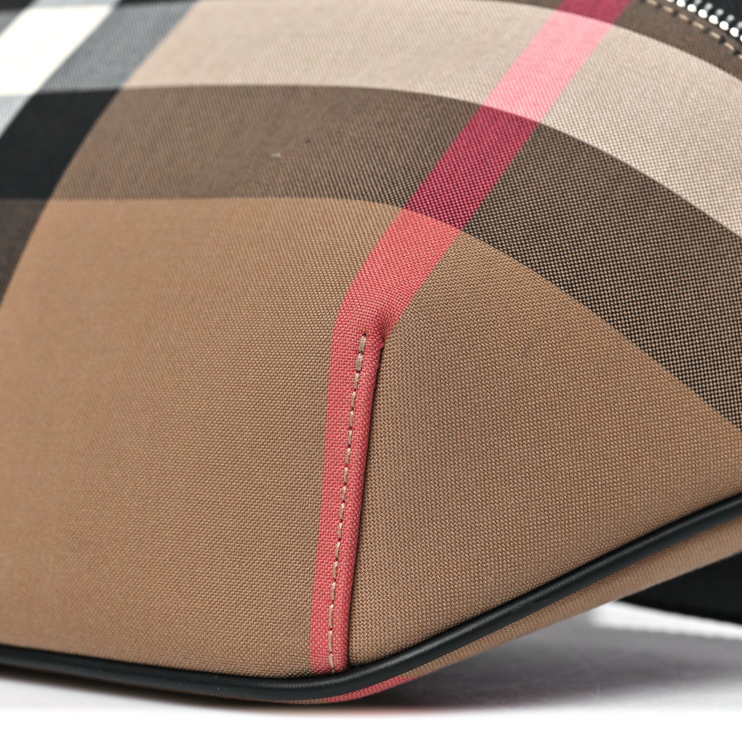 Burberry IP Check Sonny Bum Bag Taupe Brown 9 of 9