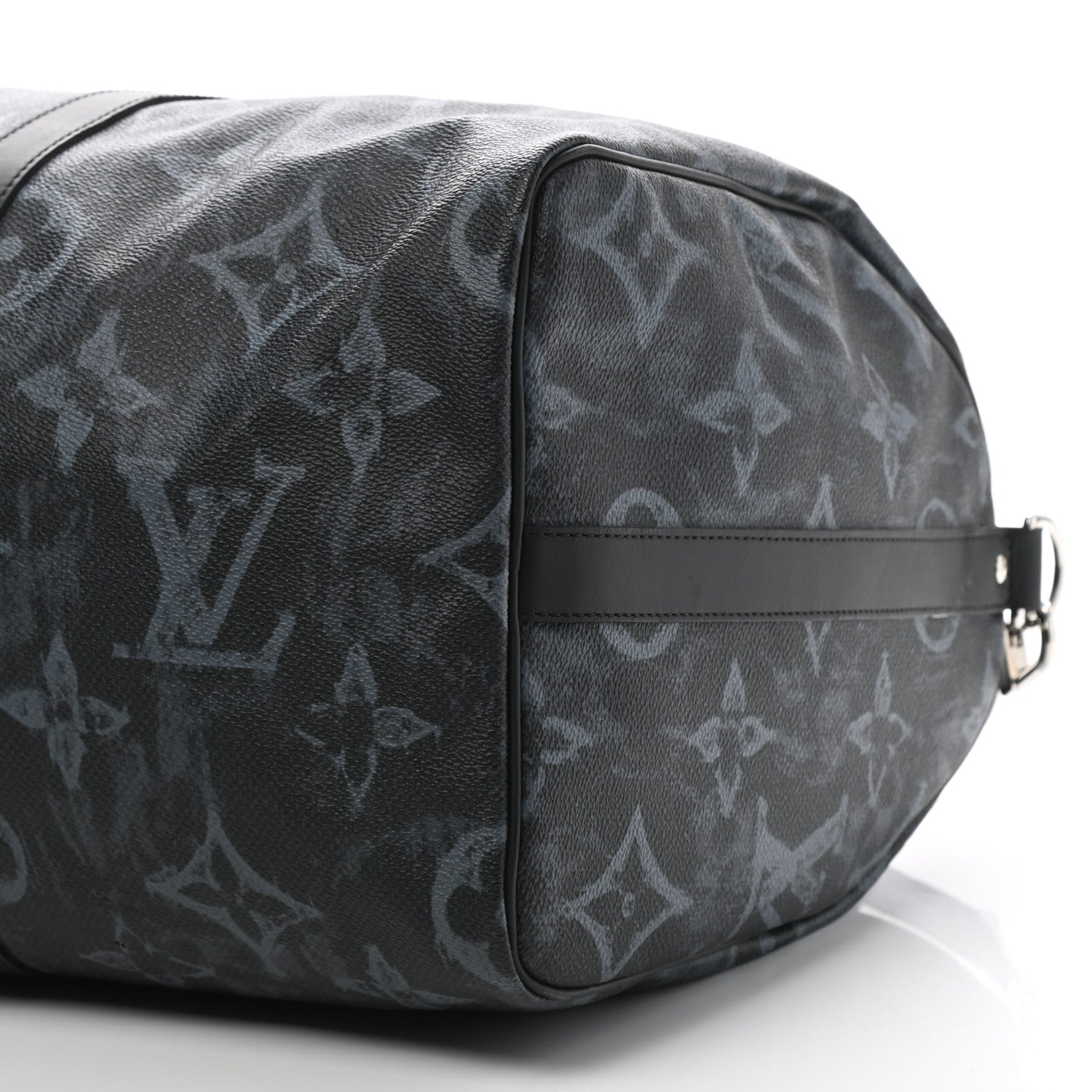 Louis Vuitton Monogram Pastel Keepall Bandouliere 50 Black 8 of 11