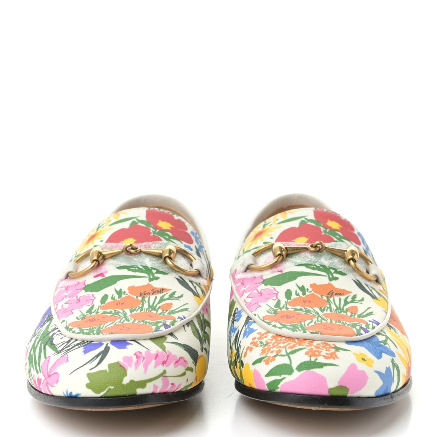 X KEN SCOTT Canvas Infinity Giardino d Apri Womens Jordaan Loafers 36 Ivory Pink Mystic White