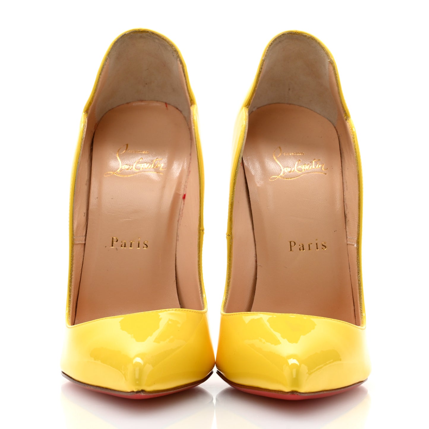 Patent Hot Chick 130 Pumps 38.5 Citrus