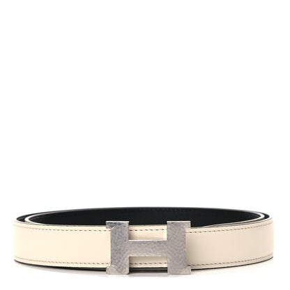Hermes Swift Epsom 24mm Mini Martelee Constance Belt 80 Nata Black 1 of 6