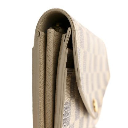 Louis Vuitton Damier Azur Sarah Wallet NM 7 of 14